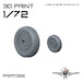 Wheels for MiG21F-13 Fishbed (KPM) PRP7056