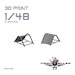 Luftwaffe Wheelchocks for BF110, Ju88 and He111 (2x) prp712