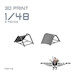 Luftwaffe Wheelchocks for BF110, Ju88 and He111 (2x) prp712