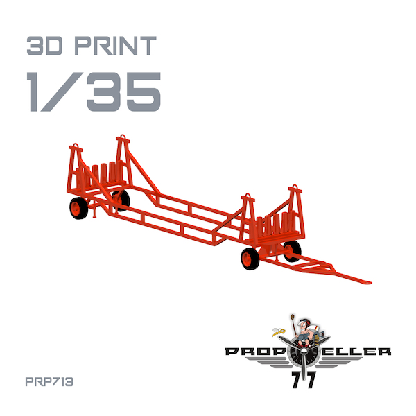 Helicopter Rotor blade cart for Mil Mi8/Mi17/Mi24 prp713
