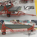 Helicopter Rotor blade cart for Mil Mi8/Mi17/Mi24  prp713