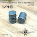 WWII German 200 Liter Barrels (2x) PRP716