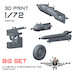 Ilyushin IL2M Sturmovik Big Set with Wheels, Bombs, Rockets en UBT machine gun (Tamiya) prp760