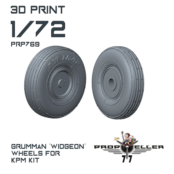 Grumman Widgeon/Gosling Wheels (KPM) prp769