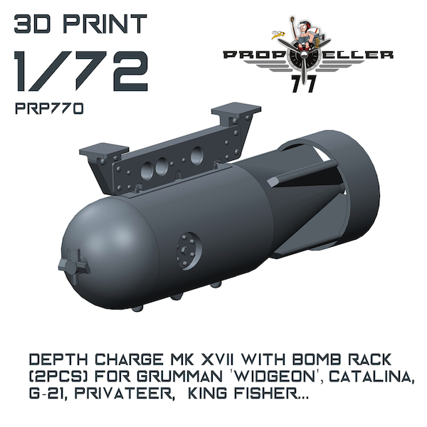 Depth Charges MKXVII with Bomb Racks  prp770