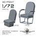 Grumman Widgeon/Gosling Seats(KPM) prp772