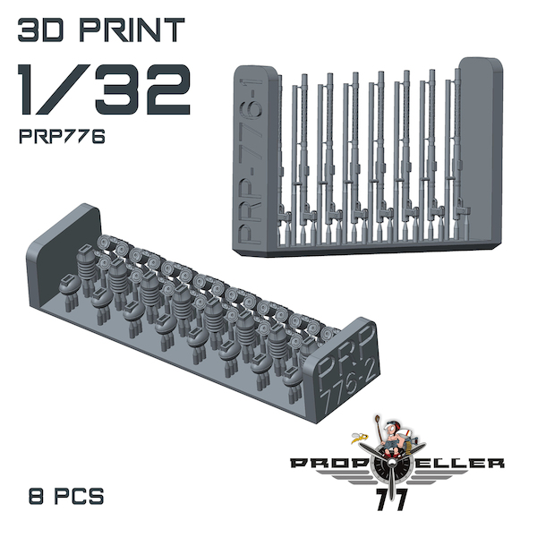 MG15 Machine Gun (8x) prp776