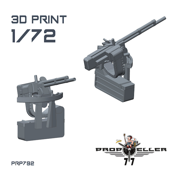 UBT 12mm Machine Gun Ilyushin IL2M (Tamiya)  PRP792