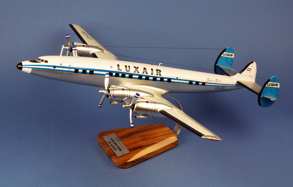 Lockheed L-1649A Constellation Starliner Luxair LX-LGY VF020