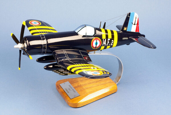 F-4U7 Corsair Flottille 14F Aéronavale Française, French Navy  VF073