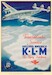 KLM Transatlantic Service-Holland America- Paul Erkelens 1946 poster MAFK03