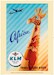 KLM Africa Trans-Sahara Route- Paul Erkelens 1953 poster MAFK06