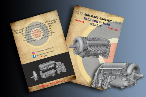 Packard V1650 Merlin engine PSR32011
