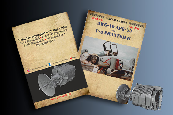 AWG-10 APG-59 Radar set for F4 Phantom II PSR32012