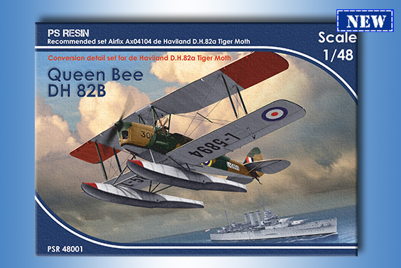 De Havilland DH82B Queen Bee (For Airfix kit)  PSR48001