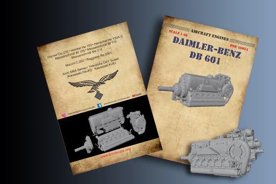 Daimler Benz DB601 engine PSR48024