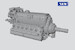 Packard V1650 Merlin engine PSR48025