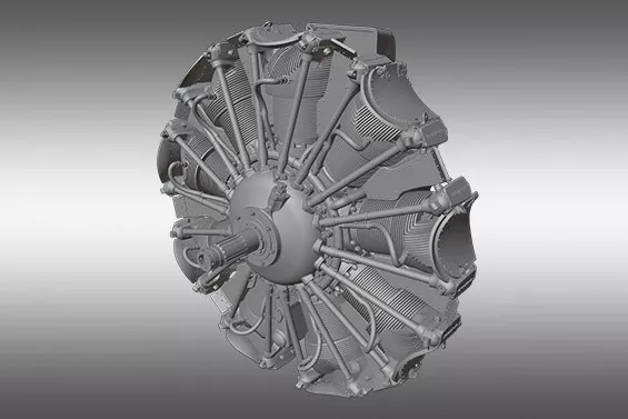 Shvetsov M25 engine PSR48036