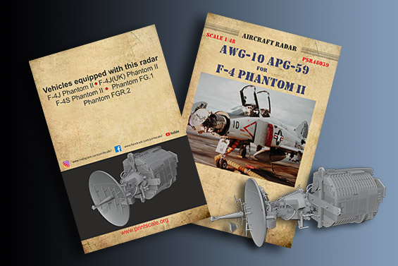AWG-10 APG-59 Radar set for F4 Phantom II PSR72024