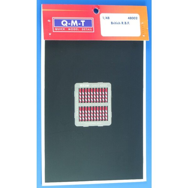British RBF tags in colour QMT-48002