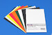Polystyrene Plates full set of 9 in mixed colours QMT-802110