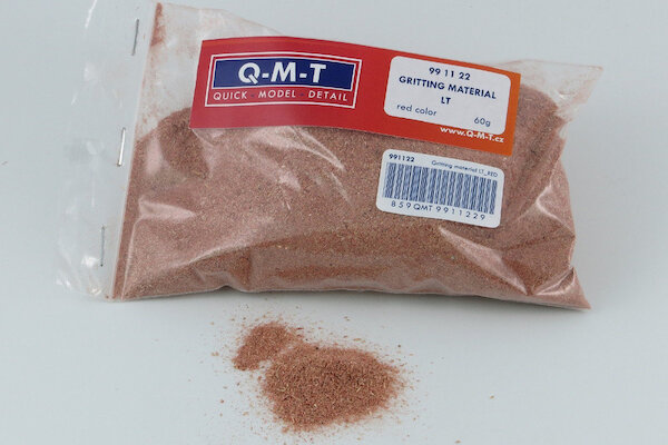 Gritting material 60g Packet light Red color  QMT-991122