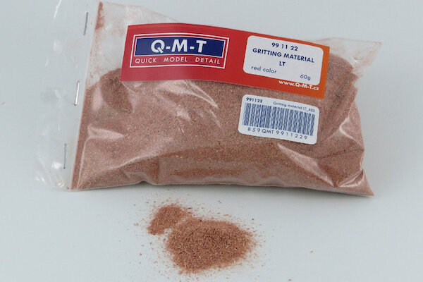 Gritting material 60g Packet light Red color QMT-991122