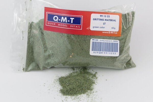 Gritting material 60g Packet light green color  QMT-991322