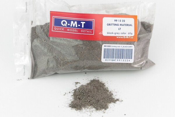 Gritting material 60g Packet black-grey color  QMT-991522