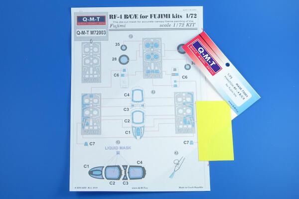 Masking set for RF4B/C/E Phantoms (Fujimi)  QMT-M72003