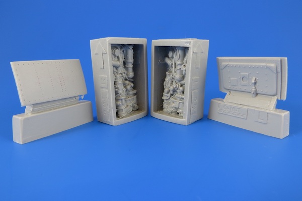 Auxiliary Air Intakes with door for F4 Phantom (Revell) QMT-R32017