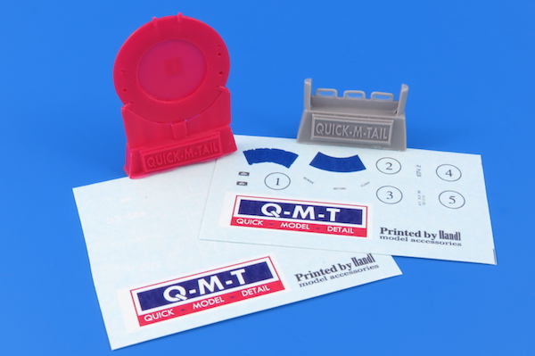 RED FOD cover for EE Lightning nose with Decals QMT-R48011
