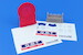 RED FOD cover for EE Lightning nose with Decals QMT-R48011