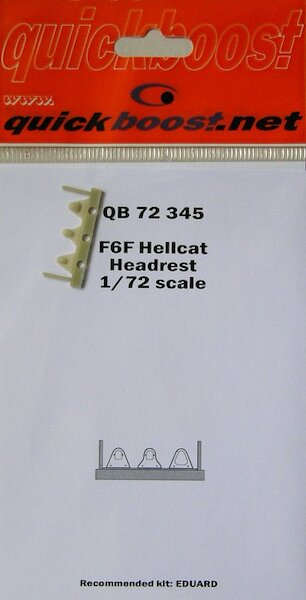 F6F Hellcat headrest (3x) (Eduard)  Qb72345
