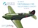 Canopy Polikarpov I-185 for ARK kit QC480016