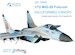 Canopy Mikoyan MiG29 All single seaters (for Zvezda) 2x QC72002