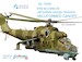 Canopy Mil Mi24/Mi25 Hind All Bubble canopy versions (for Zvezda) QC72006