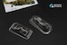 Canopy Mil Mi24/Mi25 Hind All Bubble canopy versions (for Zvezda)  QC72006
