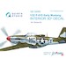 P51D Early Mustang  Interior 3D Decal  for Tamiya QD32005