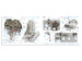 Lockheed P38L-5-LO Lightning Interior 3D Decal  for Trumpeter  QD32200