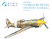 Macchi MC202 early Interior 3D Decal for Italeri QD32201
