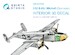 B25J Mitchell (Gunnose) Interior 3D Decal  for Hong Kong (E02 and E036) QD32204