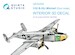 B25J Mitchell (Gunnose) Interior 3D Decal for Hong Kong (E02 and E036) QD32204