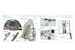 Westland Whirlwind F. Mk1 (up to P6983) Interior 3D Decal  for Special Hobby  QD32210