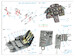 Messerschmitt Bf109K-4 Interior 3D Decal (Kotare)  QD32267