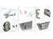 Henschel HS123A-1 early (1936-1938 production)  Interior 3D Decal (ICM)  QD32268