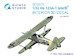 Henschel HS123A-1 late HS123B (1940-1942 production)  Interior 3D Decal (ICM) QD32273