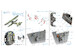 Henschel HS123A-1 late HS123B (1940-1942 production)  Interior 3D Decal (ICM)  QD32273
