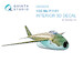 Messerschmitt Me P.1101 Interior 3D Decal (Das Werk) QD32274