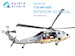 Sikorsky MH60S Seahawk Interior 3D Decal for Academy QD35109